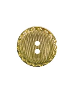 B130 Elaborate Gold 2 Hole Button