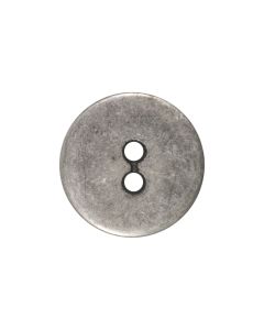 B1710 Plain Old Silver(1969) 2 Hole Button