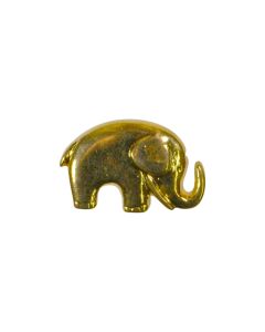 B400 Elephant 21mm Gold Shank Button