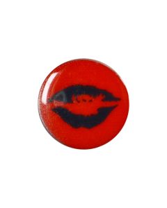 B403 Lips 44L Red Shank Button