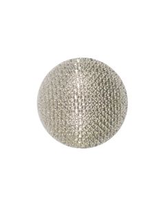 B410 Dots Half Dome Silver(2) Shank Button