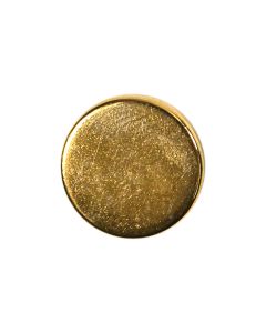 B433 Plain Gold(3) Shank Button