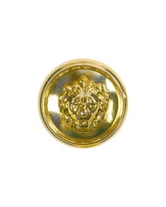 B50 Lion Gold Shank Button