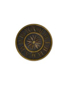B62 Steampunk Clock 36L Old Brass Shank Button