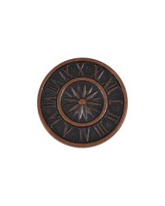 B62 Steampunk Clock 24L Old Copper Shank Button