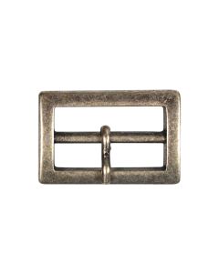B684 30mm Antique Silver Buckle