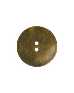 B710 Distorted 36L Old Brass(10) 2 Hole Button