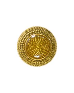B815 Ornate 36L Gold(1) Shank Button