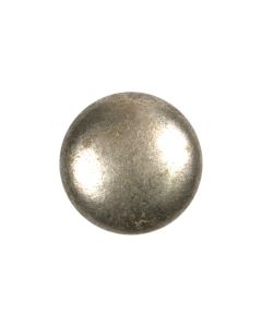 B854 Half Dome 36L Old Silver Shank Button