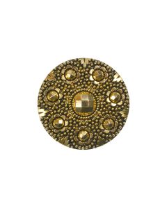 B900 Ornate 26L Old Gold(22) Shank Button