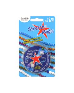 CR37 Stretch Magic Bead and Jewellery Cord 0.5mm Clear