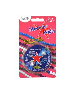 CR37 Stretch Magic Bead and Jewellery Cord 1mm Clear