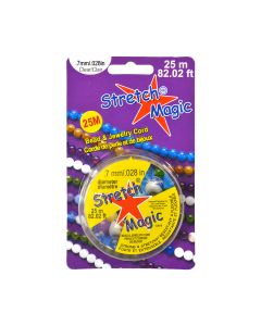 CR38 Stretch Magic Bead and Jewellery Cord 0.7mm Clear
