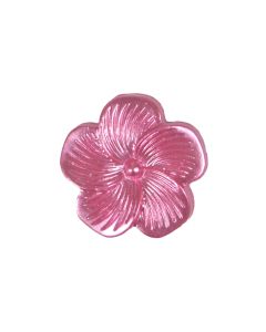 G82 Flower 18mm Pink Shank Button