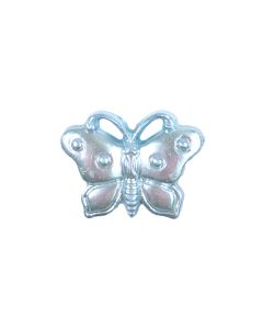 G85 Butterfly 18mm Blue Shank Button