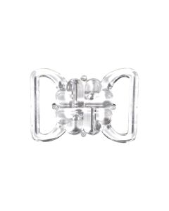 K111 10mm Clear Floral Clasp