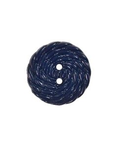 K125 Cord Textured Look 44L Light Navy 2 Hole Button