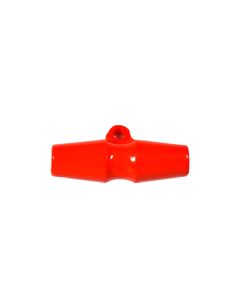 K153 Central Groove 32mm Red(41) Toggle
