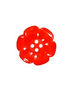 K25 Flower 100L Red(41) 4 Hole Button