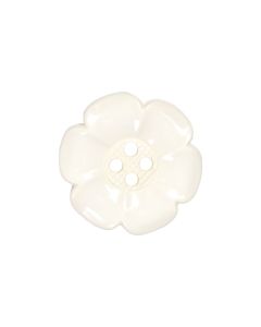 K25 Flower 100L White 4 Hole Button