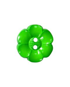K267 Flower 36L Green(54) 2 Hole Button