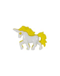 K366 Unicorn 25mm Yellow(173) Shank Button