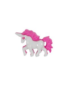 K366 Unicorn 25mm Pink(D457) Shank Button