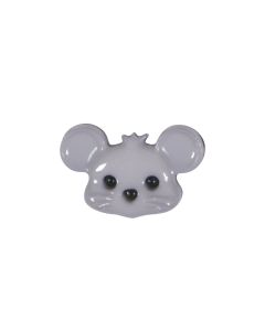 K43 Mouse 18mm Grey Shank Button