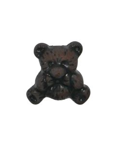 K538 Teddy Bear 30L Brown(45) Shank Button