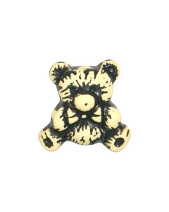 K538 Teddy Bear 30L Cream(8) Shank Button