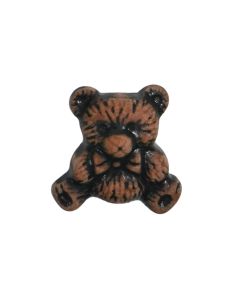 K538 Teddy Bear 30L Tan Shank Button