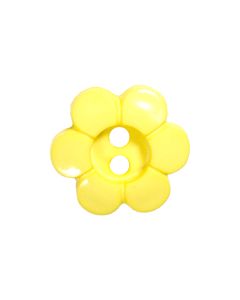 K56 Flower 28L Yellow(3) 2 Hole Button