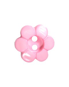 K56 Flower 28L Pink(5) 2 Hole Button
