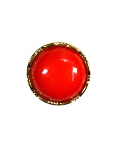 K687 Two Part 34L Red(36A) Shank Button