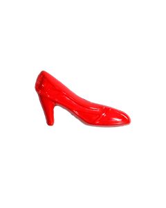 K748 Heeled Shoe 35mm Red(41) Shank Button