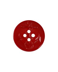 M100 Anchor 32L Red 4 Hole Button