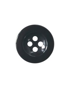 M102 Round 15mm Slate (07) 4 Hole Button