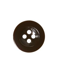 M102 Round 15mm Brown (47) 4 Hole Button
