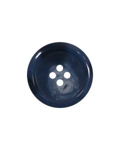 M106 Round Horn Look 20mm Blue(53) 4 Hole Button