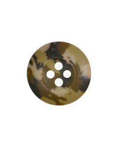 M109 Camouflage 15mm Brown(43) 4 Hole Button