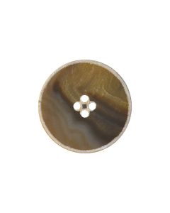 M111 Distressed Ring Edge Brown(825) 4 Hole Button