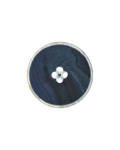M111 Distressed Ring Edge Navy(839) 4 Hole Button