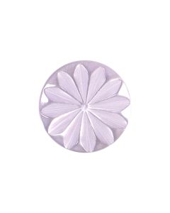 P1381 Flower Head 18L Purple(65) Shank Button