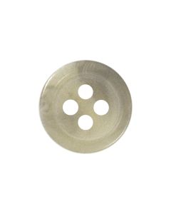 P151 Round Horn Look 80L Grey(205) 4 Hole Button