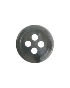 P151 Round Horn Look 54L Grey(206) 4 Hole Button