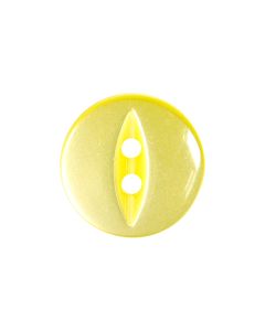 P16 Fish Eye 22L Yellow(3) 2 Hole Button