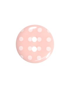 P1724 Spotty 28L Pink(220) 2 Hole Button