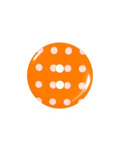 P1724 Spotty 24L Orange(331) 2 Hole Button