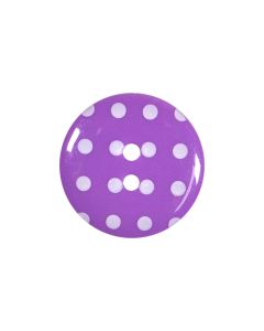 P1724 Spotty 24L Purple(610) 2 Hole Button