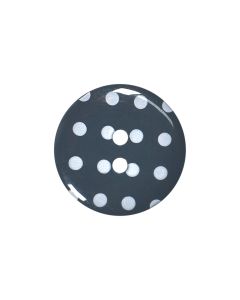 P1724 Spotty 24L Grey(970) 2 Hole Button